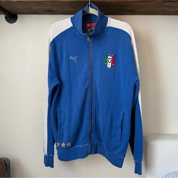 Puma ITALY 2008/2009 TRAINING FOOTBALL JACKET - Picture 1 of 2